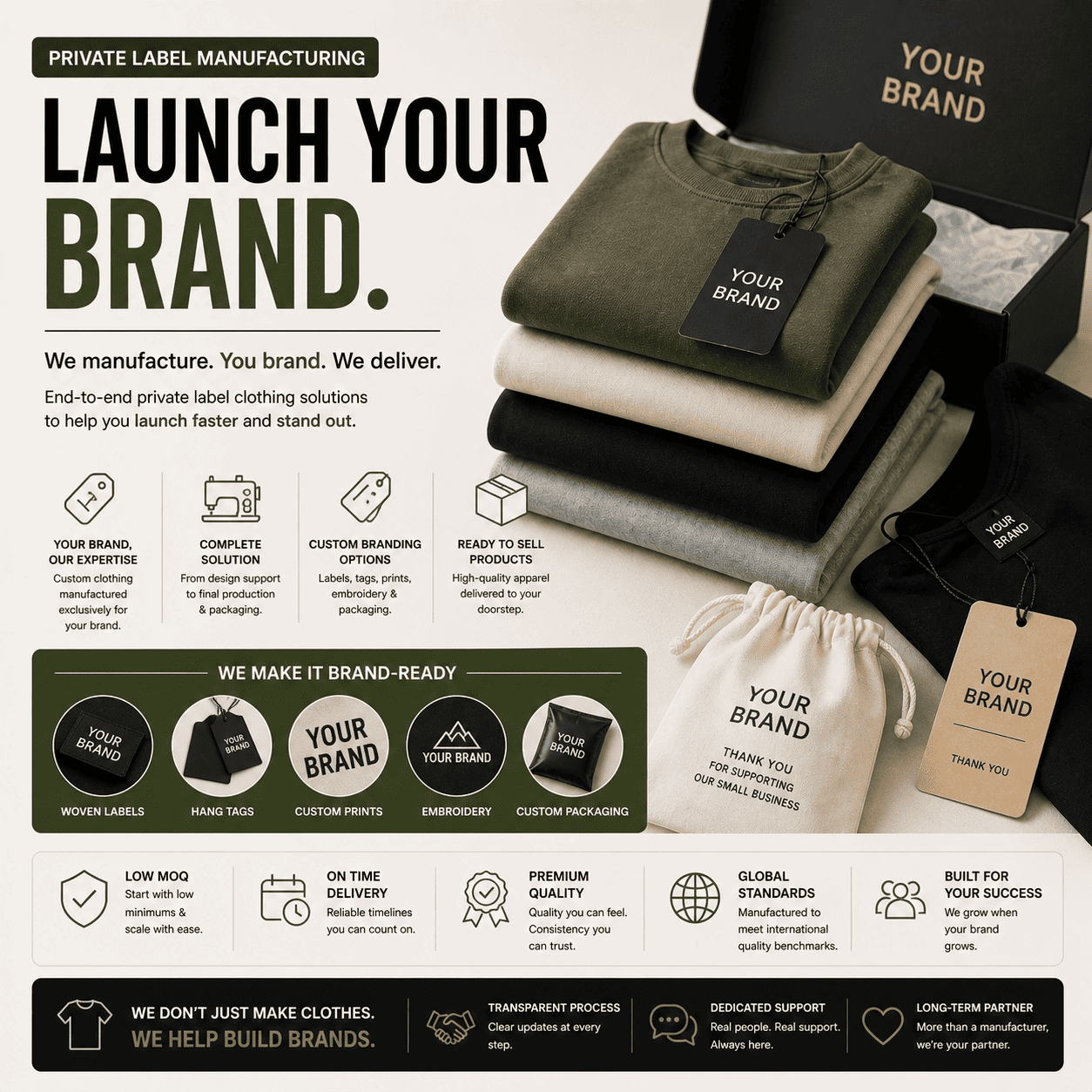 Custom Apparel Manufacturer