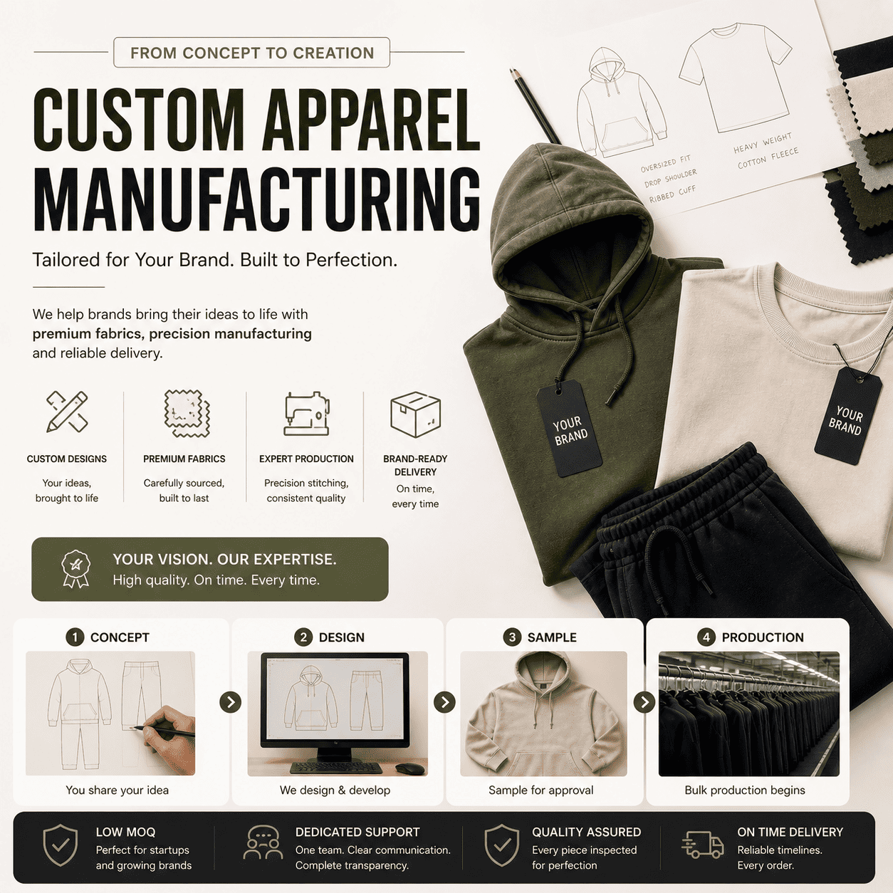 Custom Apparel Manufacturer