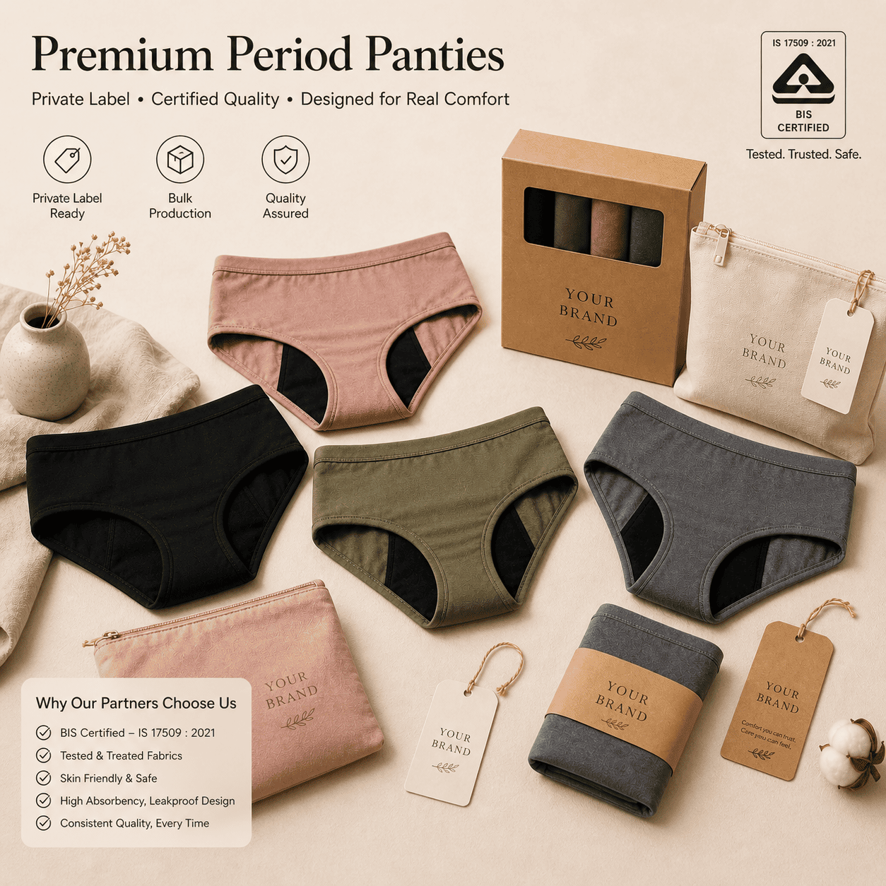 Period Panty Manufacturer in India