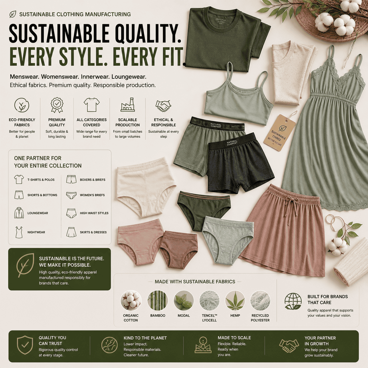Sustainable Clothing Manufacturer