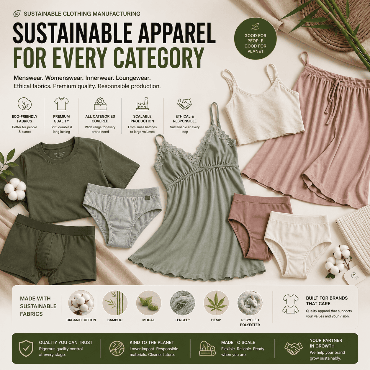 Sustainable Clothing Manufacturer