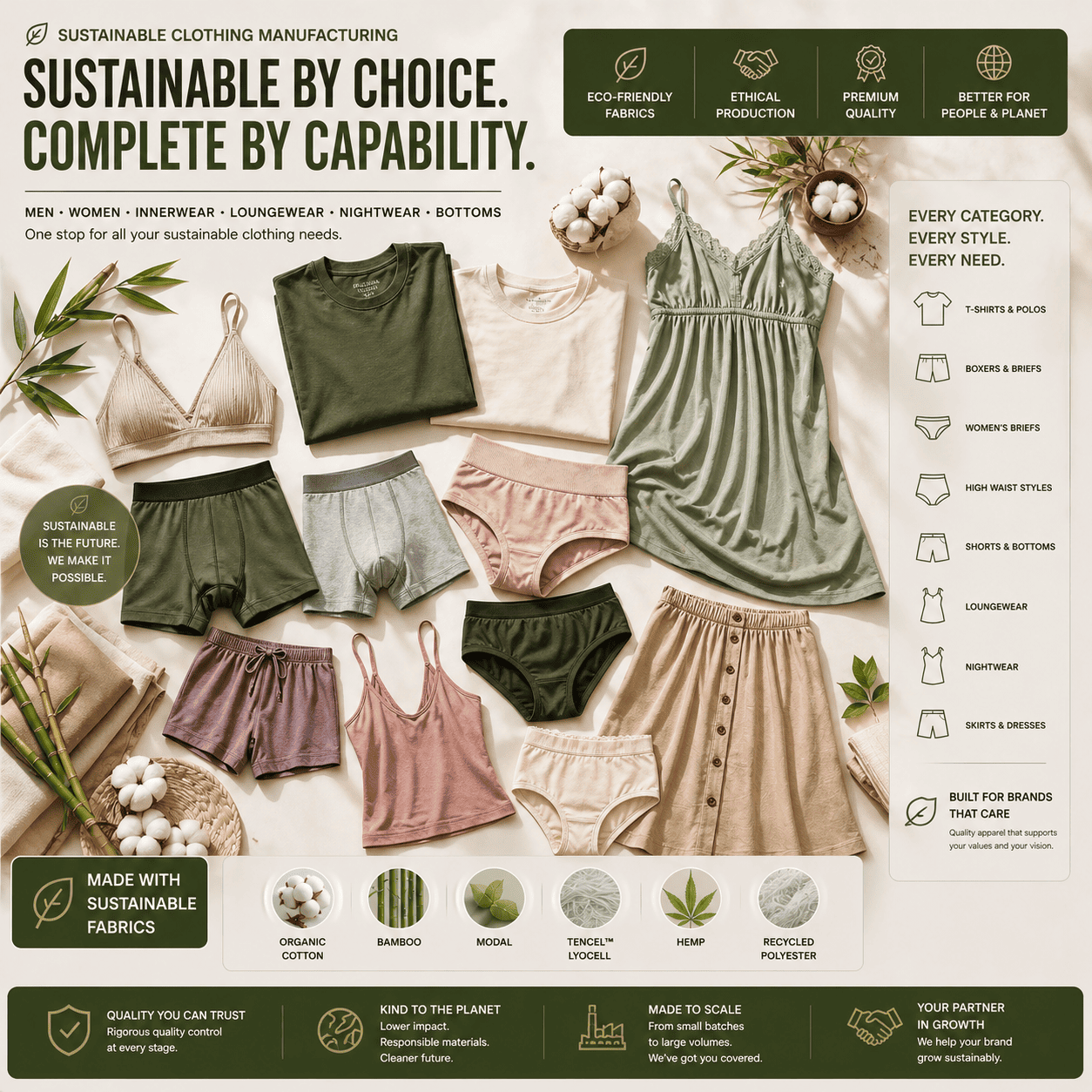 Sustainable Clothing Manufacturer