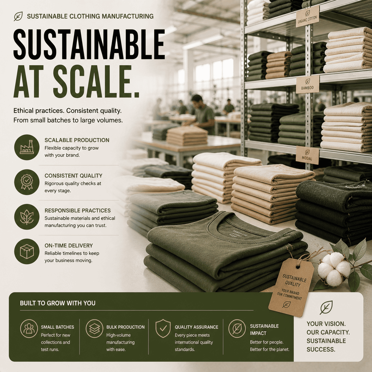 Sustainable Clothing Manufacturer