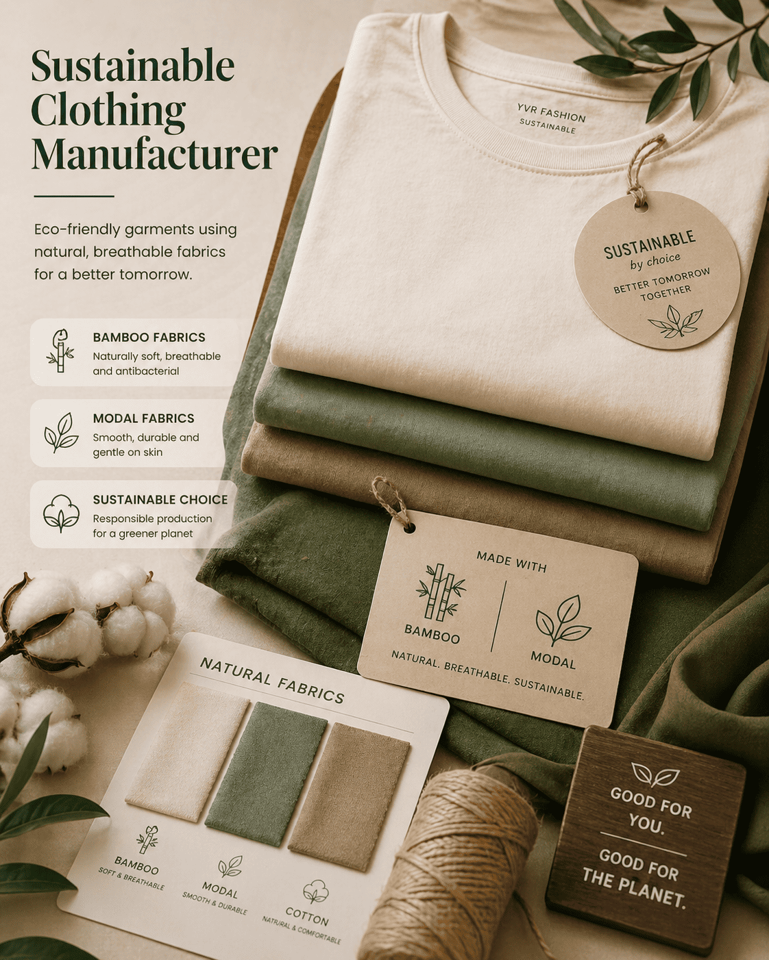 Sustainable Clothing Manufacturer